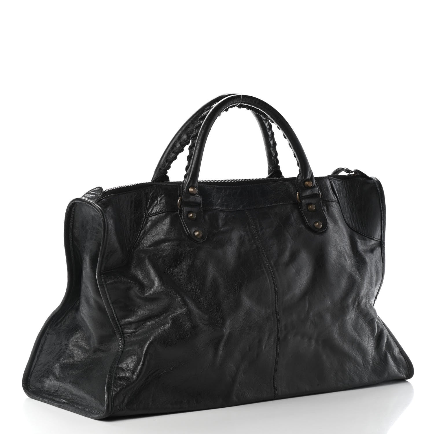 Balenciaga Agneau Classic Hardware Work Black 3 of 8