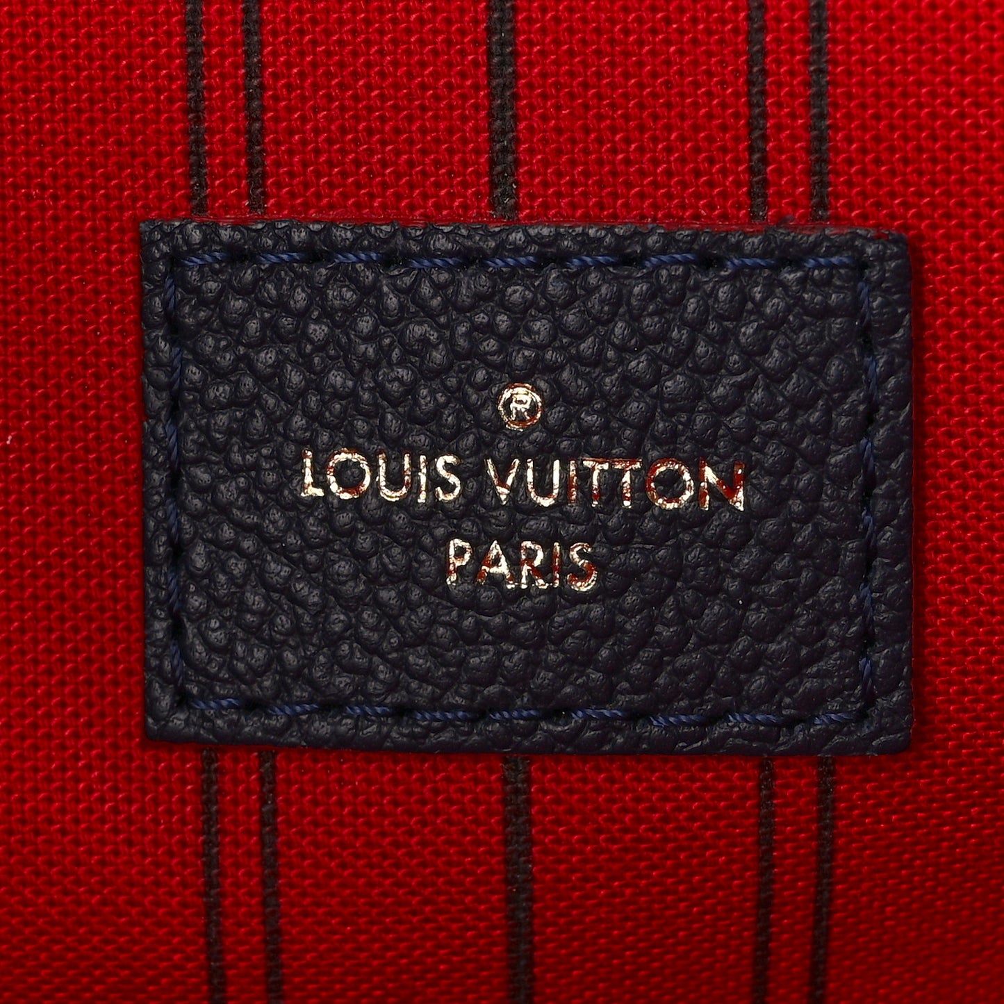 Empreinte Pochette Metis Marine Rouge