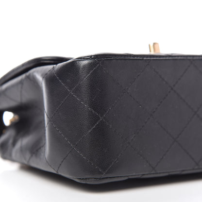 Chanel Lambskin Quilted Mini Square Flap Black 6 of 11
