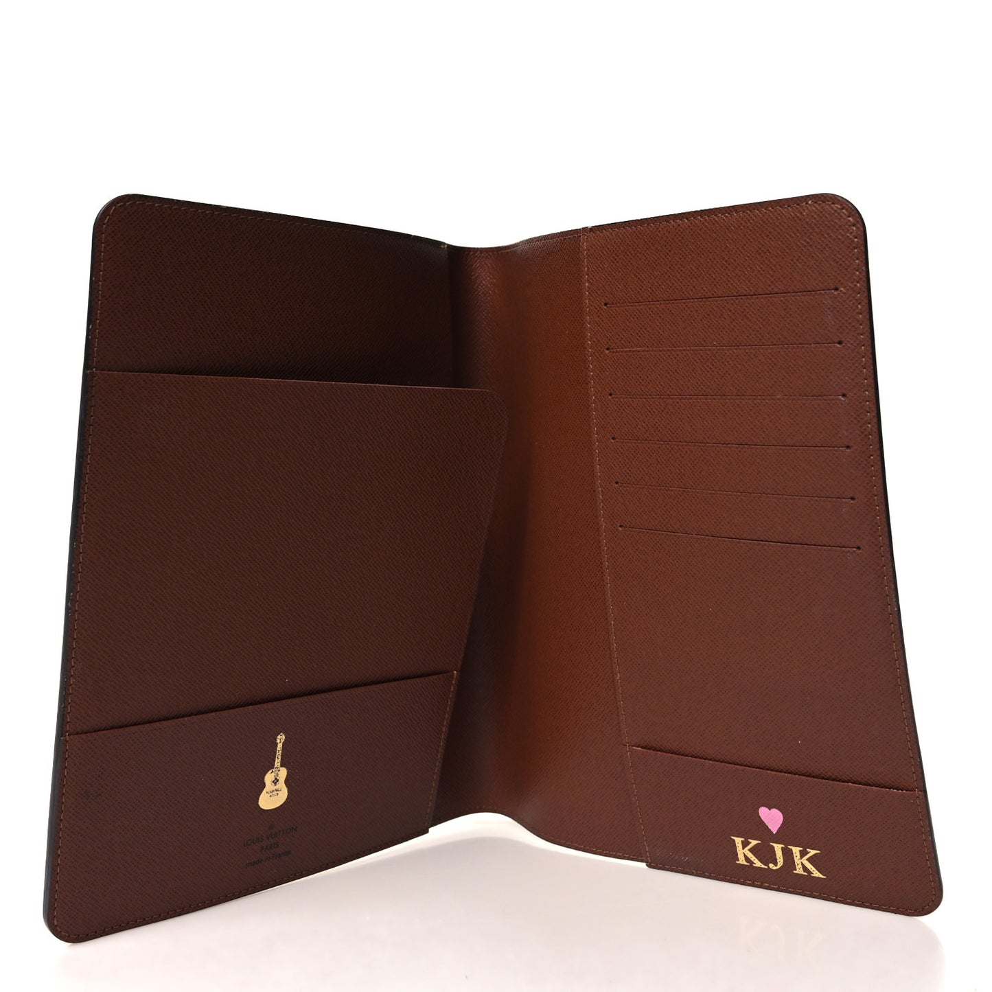 Monogram Desk Agenda Cover