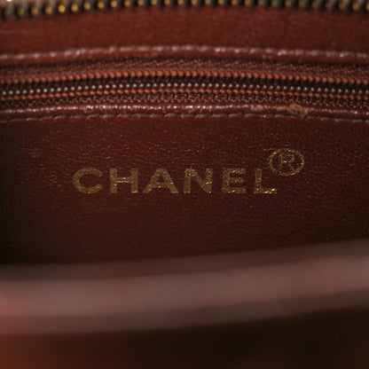 Chanel Lambskin Quilted Medallion Tote Brown 5 of 26