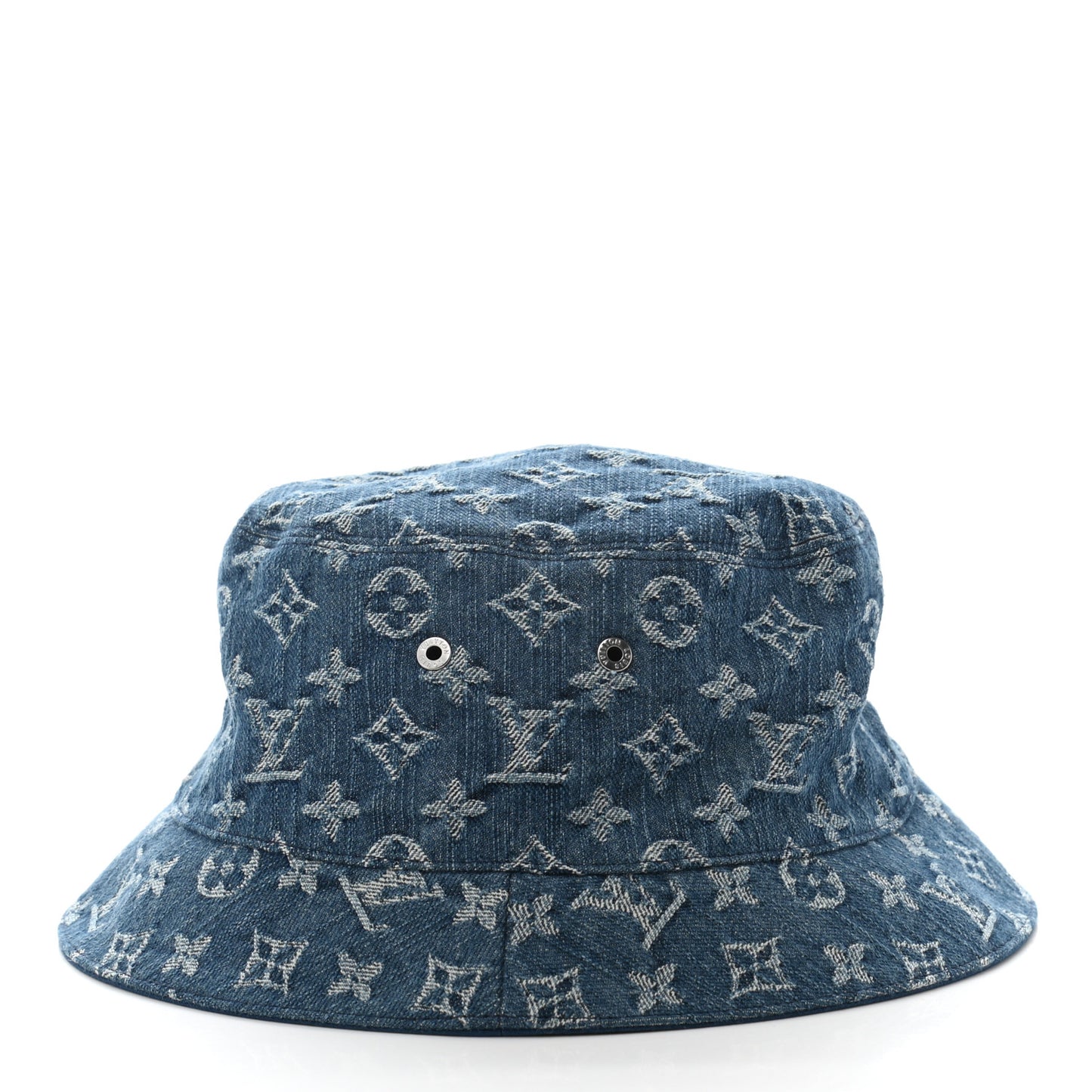 Monogram Denim Transformable Bob Bucket Hat 58 Blue