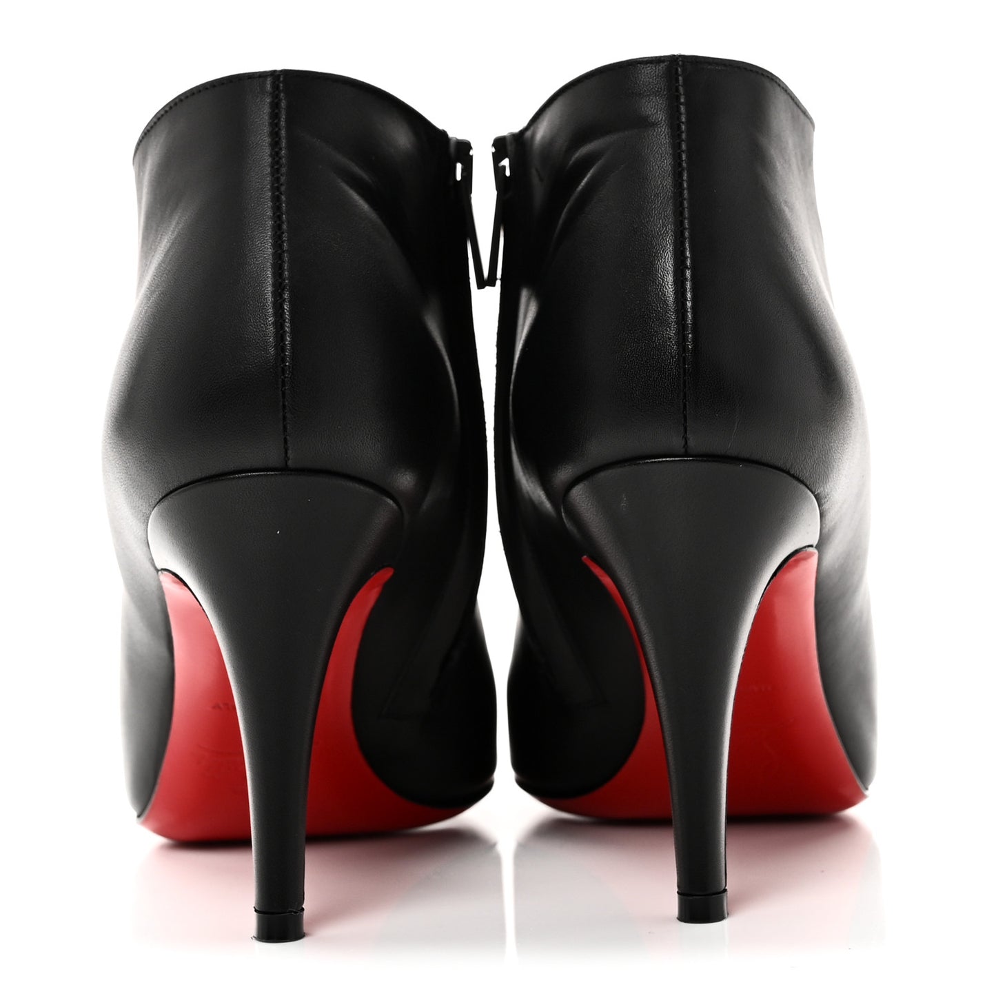 Calfskin Belle 85 Ankle Boots 36 Black