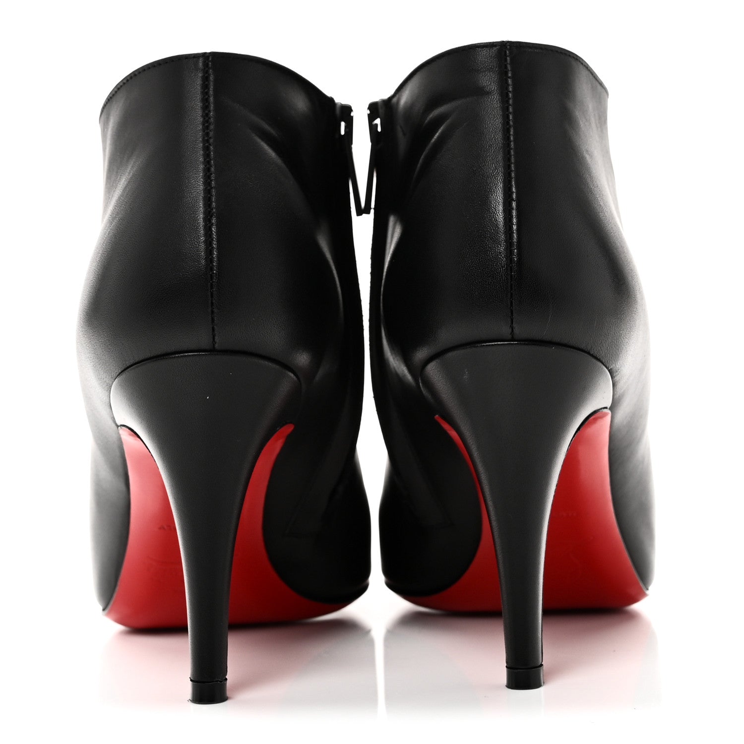 Christian Louboutin Calfskin Belle 85 Ankle Boots 36 Black 6 of 10
