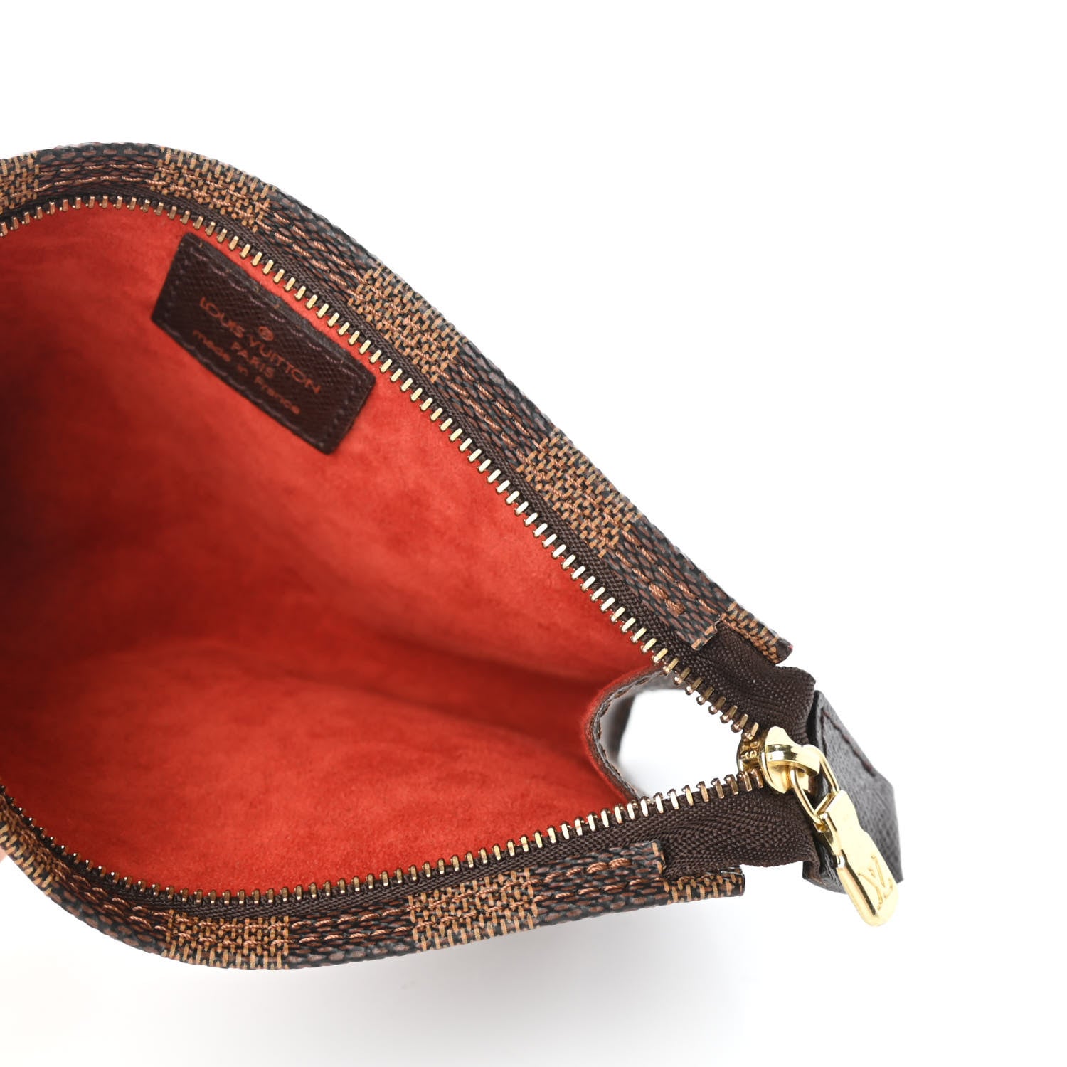 Louis Vuitton Damier Ebene Marais Bucket Pouch 4 of 4