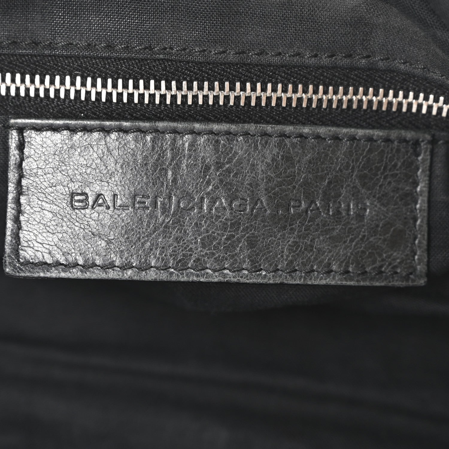 Balenciaga Agneau Giant Brogues Hardware Day Hobo Black 6 of 10