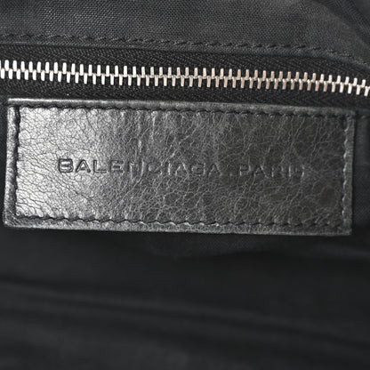 Balenciaga Agneau Giant Brogues Hardware Day Hobo Black 6 of 10