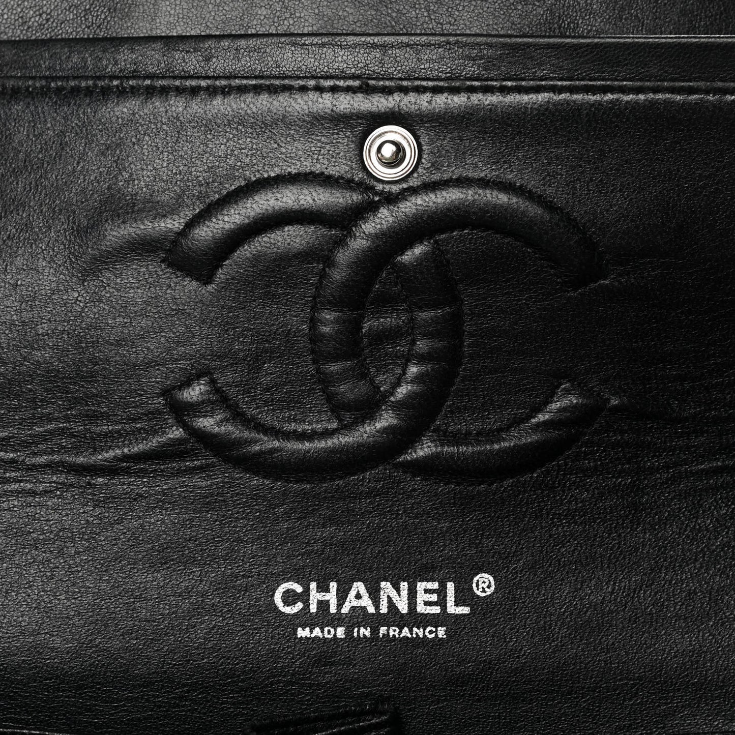 Lambskin Quilted Medium Hybrid Reissue Flap Black