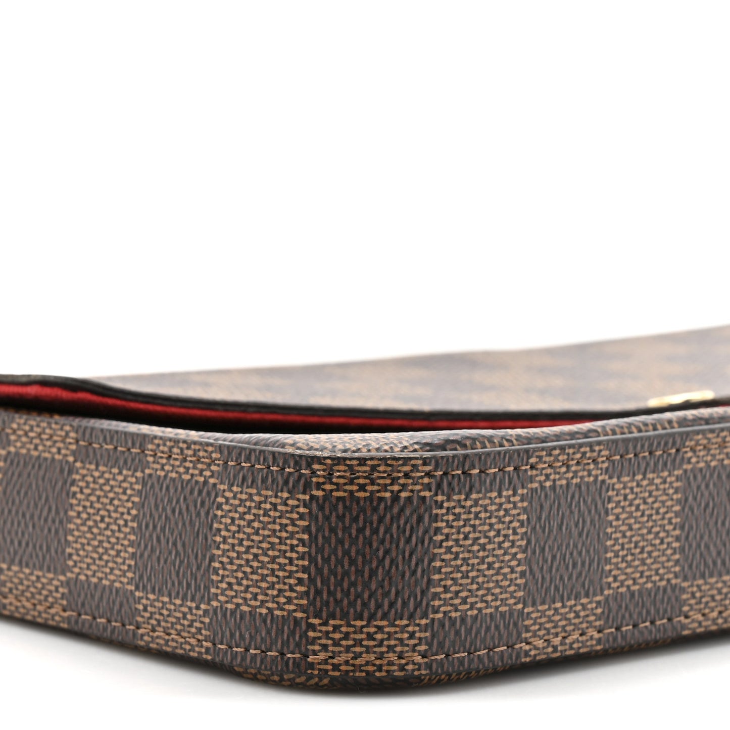 Damier Ebene Pochette Felicie Chain Wallet