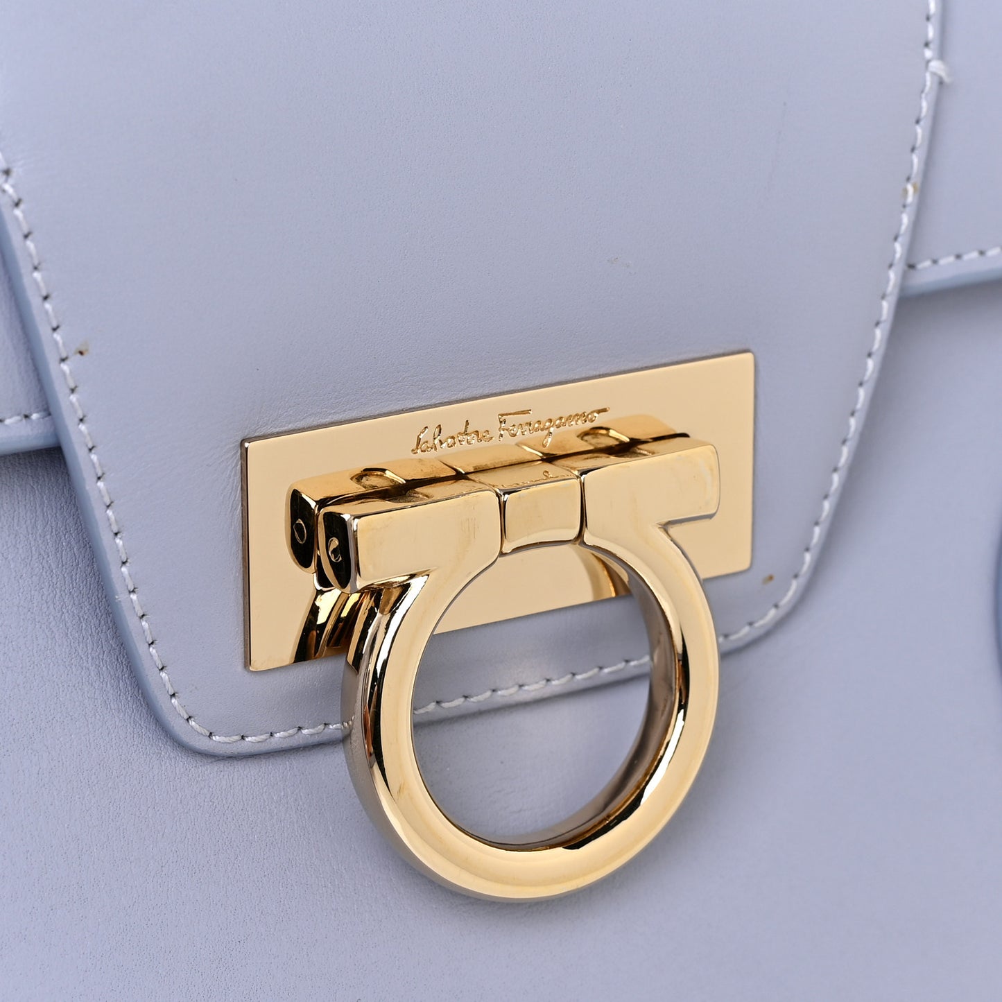 Calfskin Motherwell Clutch Lilac