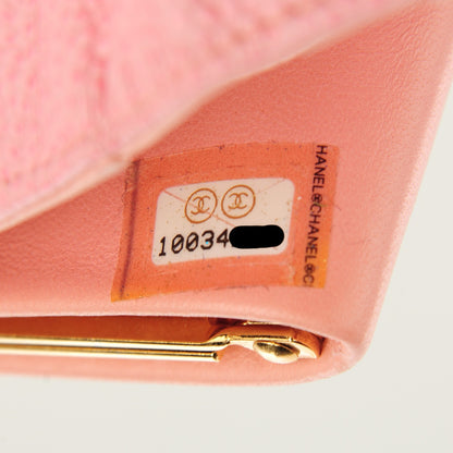 Chanel Caviar Timeless CC Compact French Wallet Pink 8 of 8