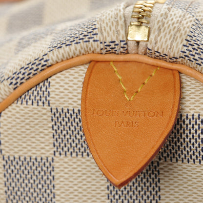 Louis Vuitton Damier Azur Speedy 35 6 of 8