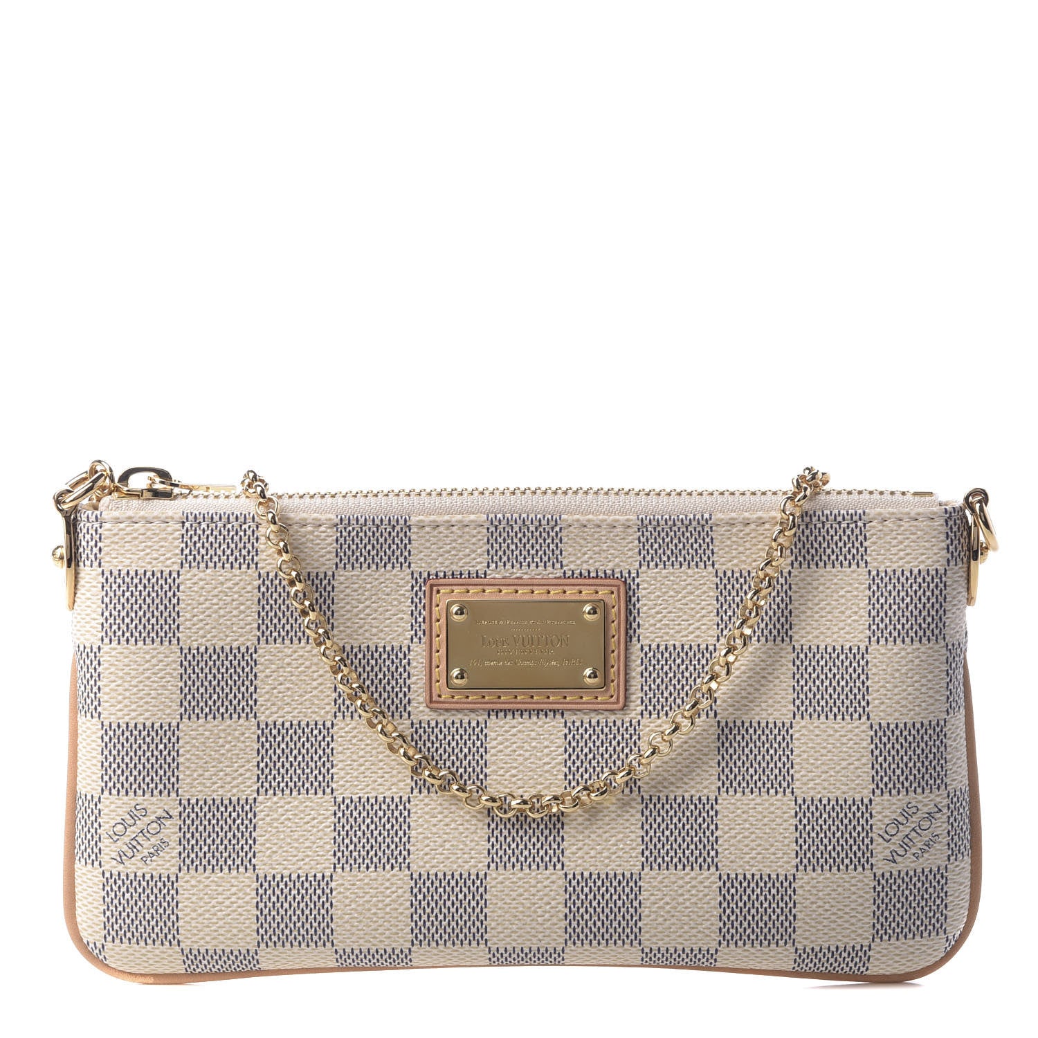 Louis Vuitton Damier Azur Pochette Milla MM 1 of 11