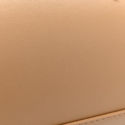 Chanel Calfskin Knit Medium Deauville Tote Beige 14 of 14
