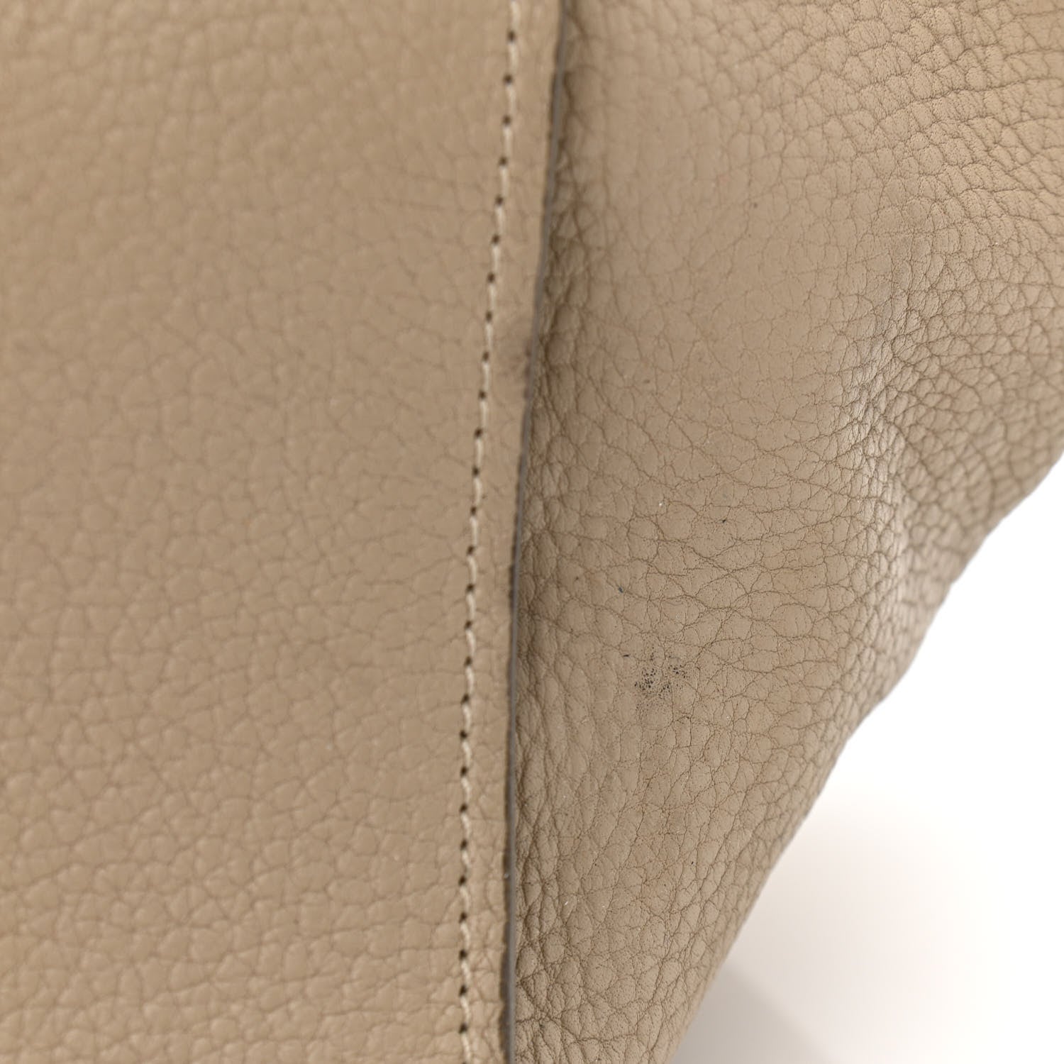 Celine Crisped Calfskin Small Tie Knot Tote Light Taupe 16 of 17