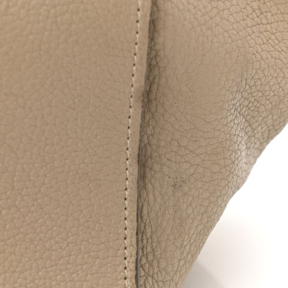 Celine Crisped Calfskin Small Tie Knot Tote Light Taupe 16 of 17