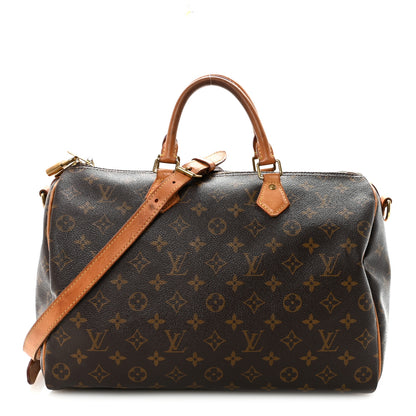 Louis Vuitton Monogram Speedy Bandouliere 35 1 of 10