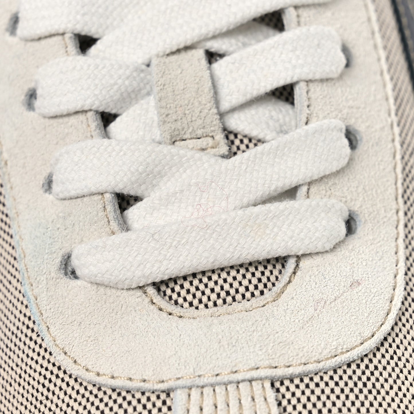 Toile Suede Goatskin Jet Sneakers 38 Multicolored Prunoir