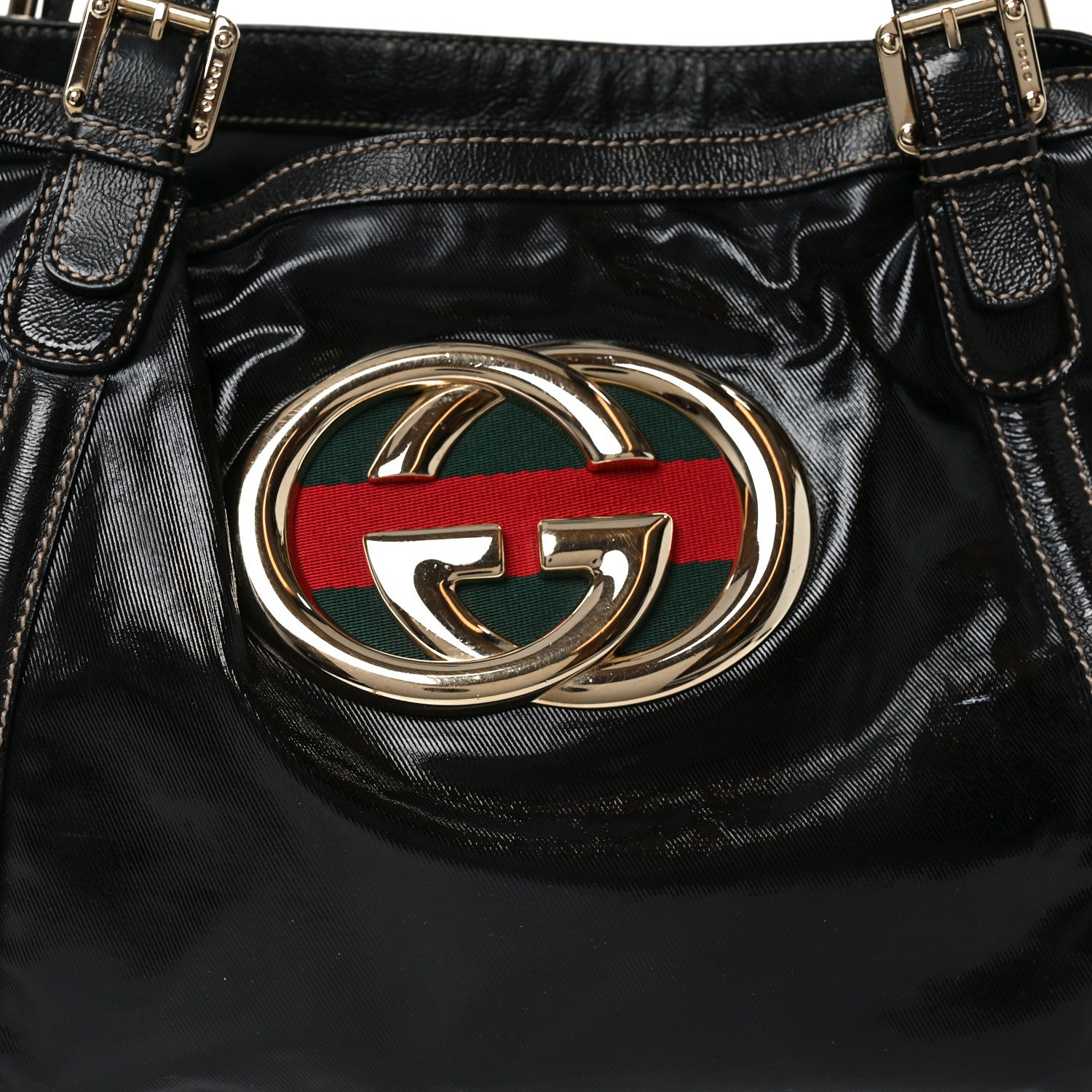 Gucci Dialux Medium Britt Tote Black 1859104 – FASHIONPHILE