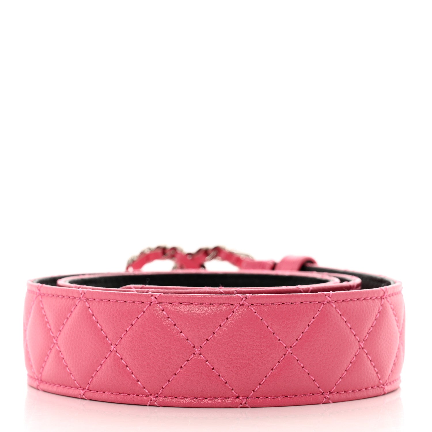 Chanel Caviar Quilted CC Chain Belt 75 30 Pink 2 of 6