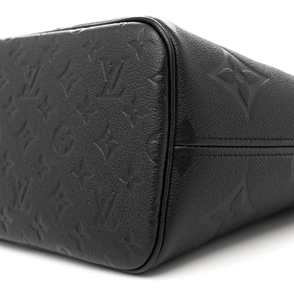 Louis Vuitton Empreinte Monogram Giant Neverfull MM Black 10 of 10