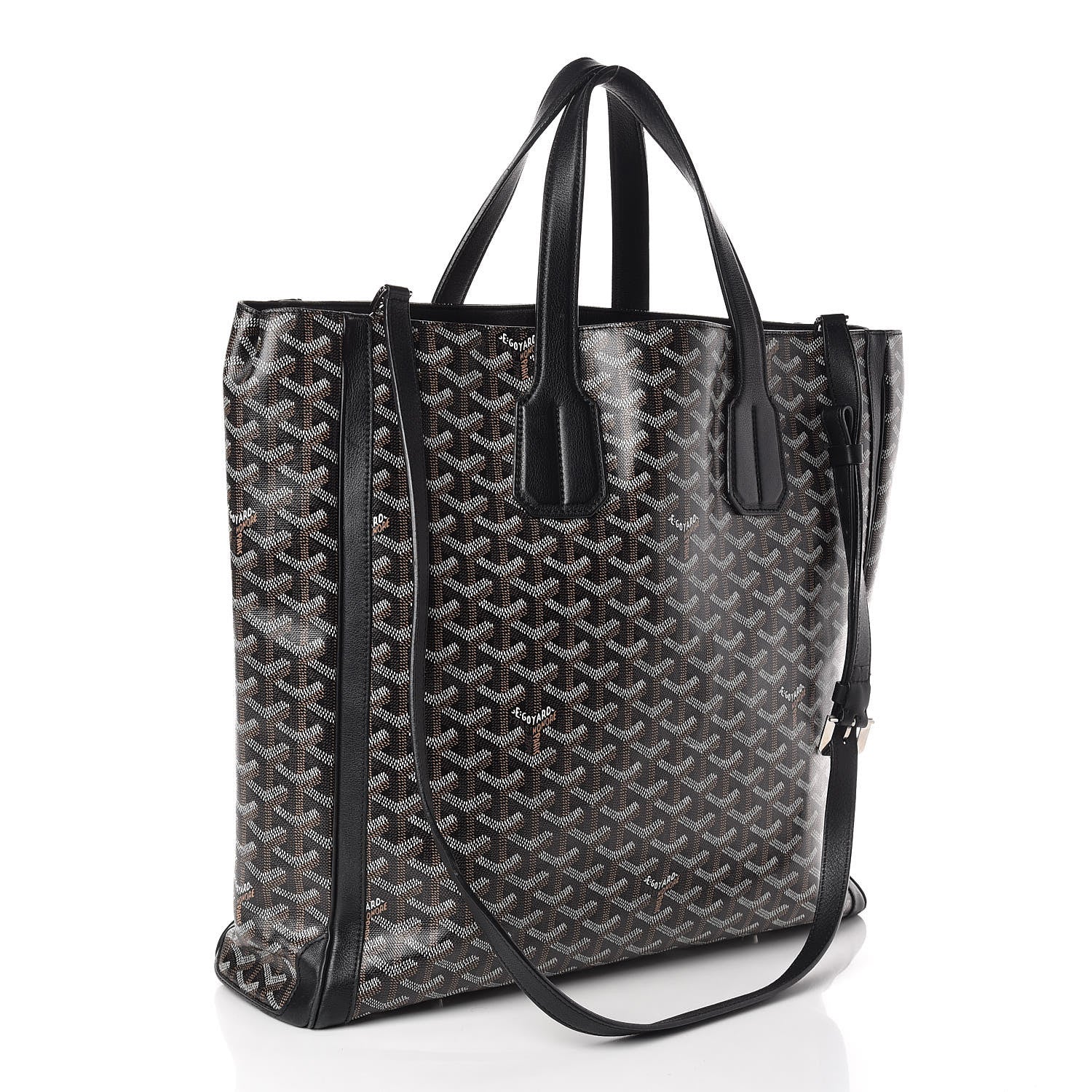 Goyard Goyardine Voltaire Tote Black 4 of 17