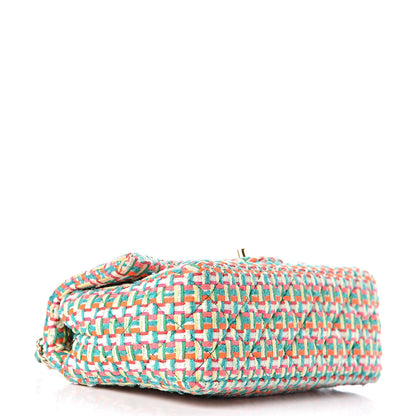 Chanel Tweed Quilted Mini Rectangular Flap Multicolor 5 of 12