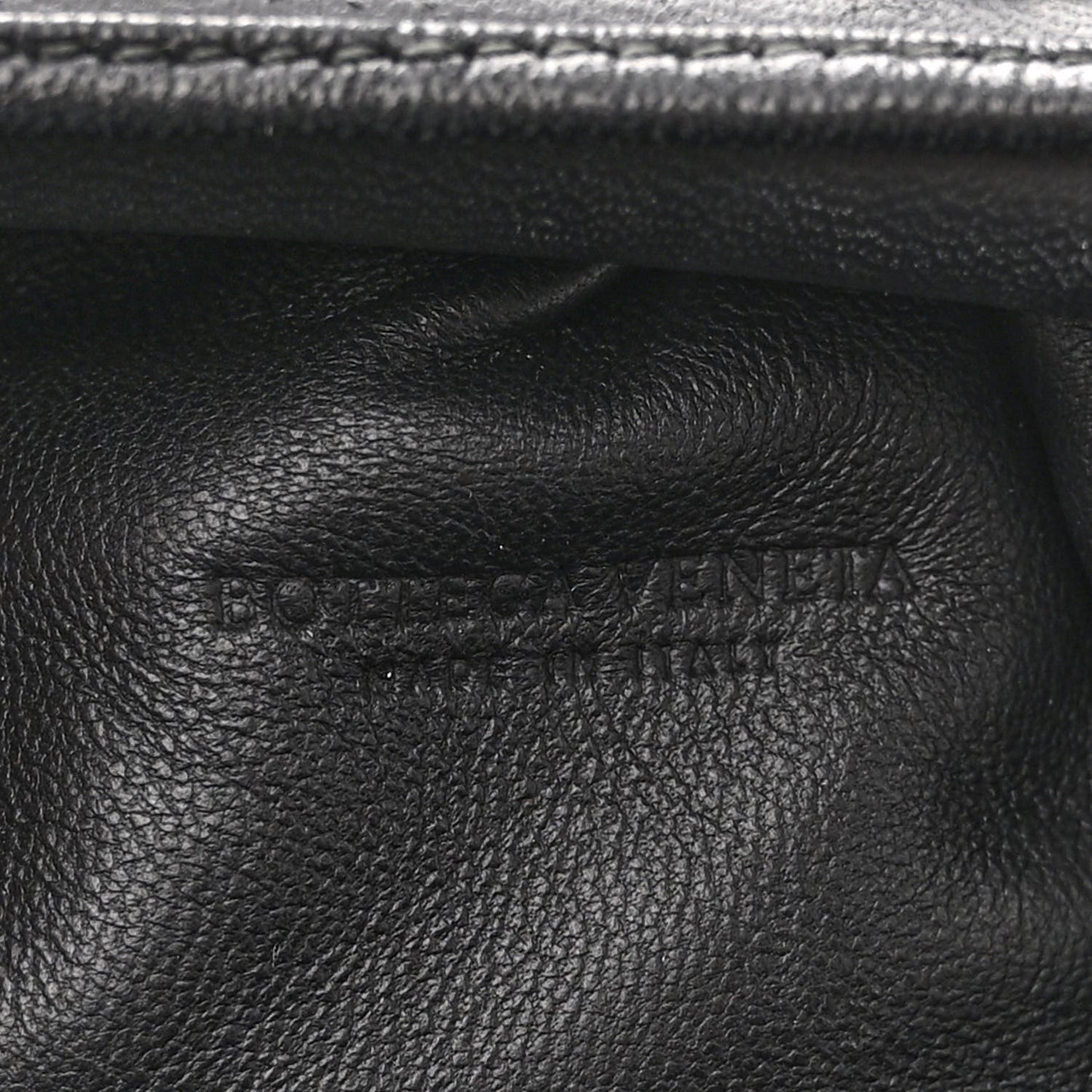 Nappa Intrecciato The Mini Pouch Black