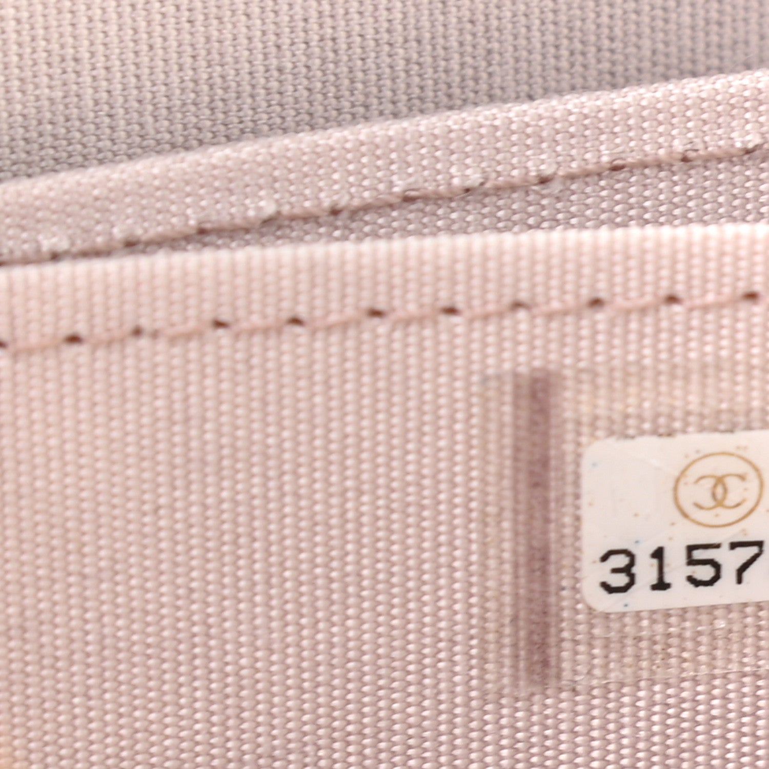 Chanel Lambskin Quilted 19 Zip Around Coin Purse Wallet Light Purple 7 of 8