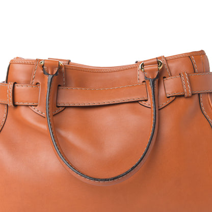 Gucci Calfskin Medium GG Running Tote Orange 12 of 14