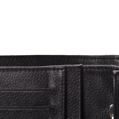 Chanel Caviar Quilted Yen Wallet Black 10 of 11
