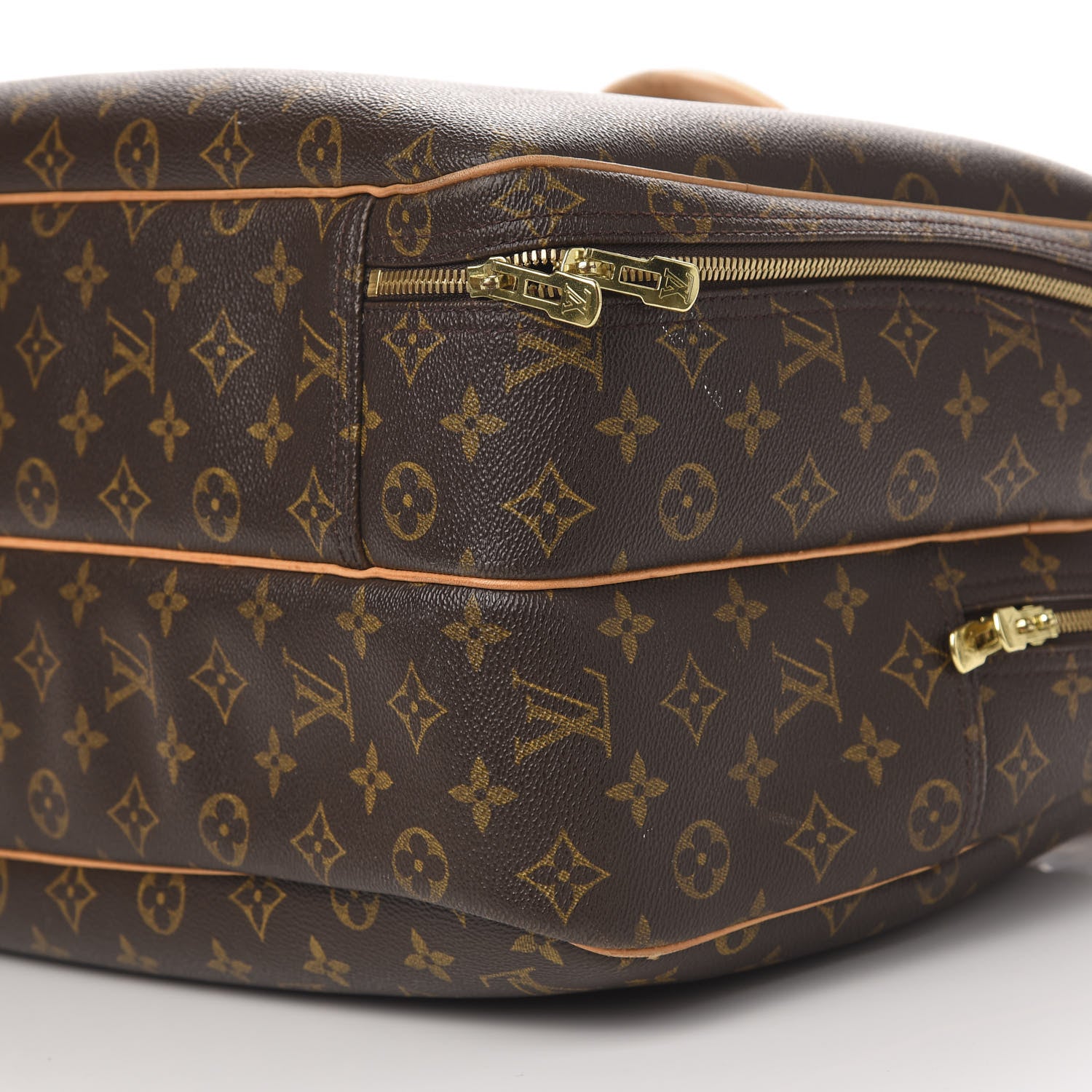 Louis Vuitton Monogram Alize 2 Compartment Luggage Travel Bag 16 of 19