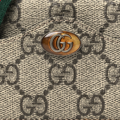 Gucci GG Supreme Monogram Ophidia ID Holder Beige Ebony New Acero 7 of 9