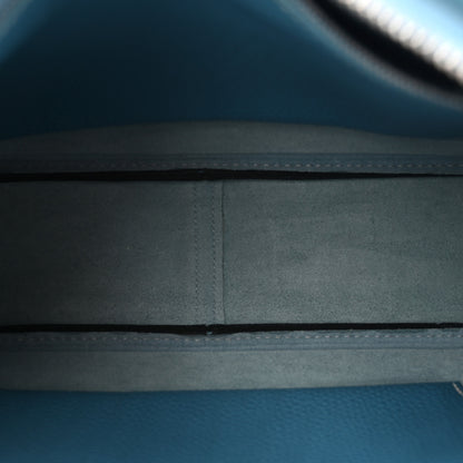 Hermes Togo Trim II 31 Shoulder Bag Blue Jean 5 of 10
