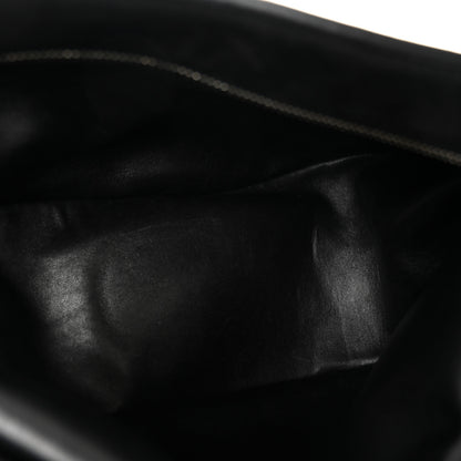 The Row Suede Small Slouchy Banana Bag Black 5 of 11