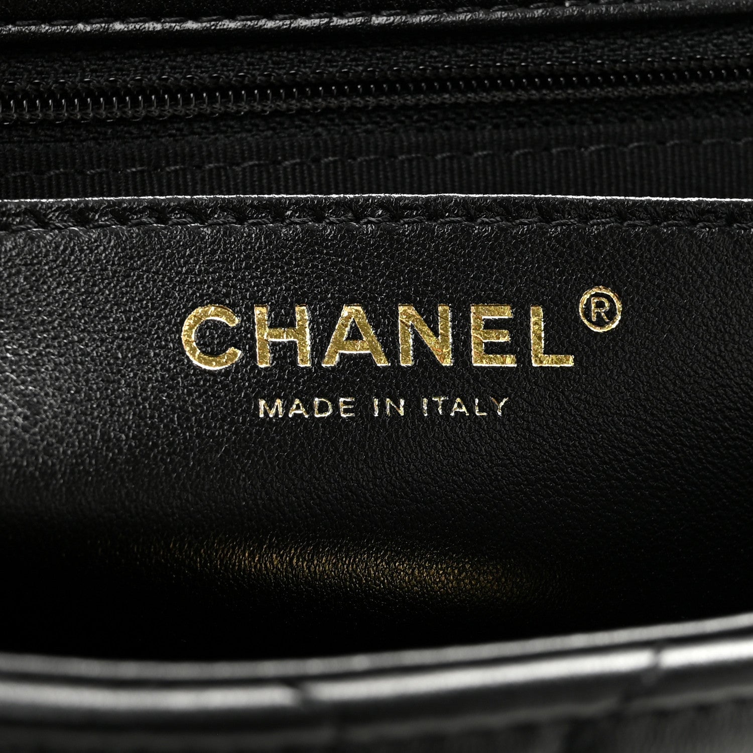 Chanel Lambskin Quilted Large CC Funky Town Flap Black 6 of 12