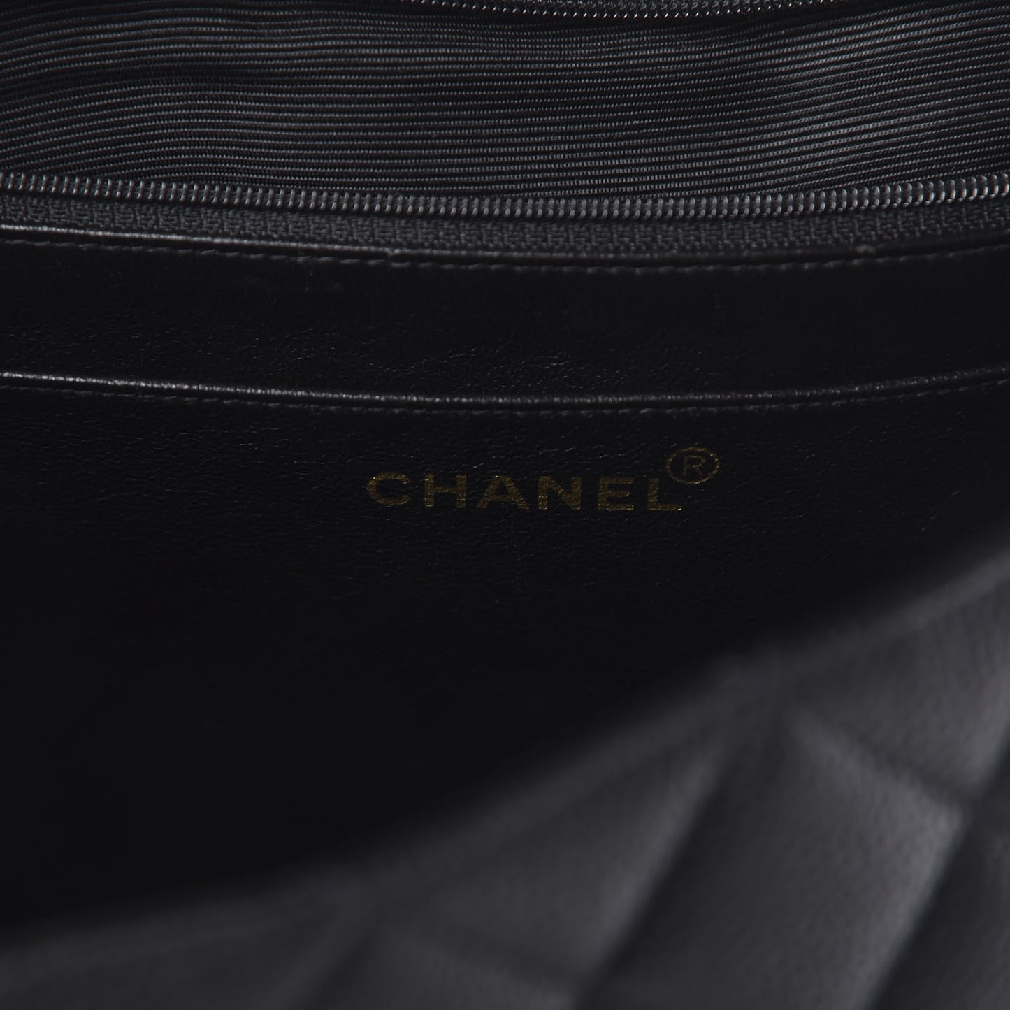 Caviar Jumbo Single Flap Black