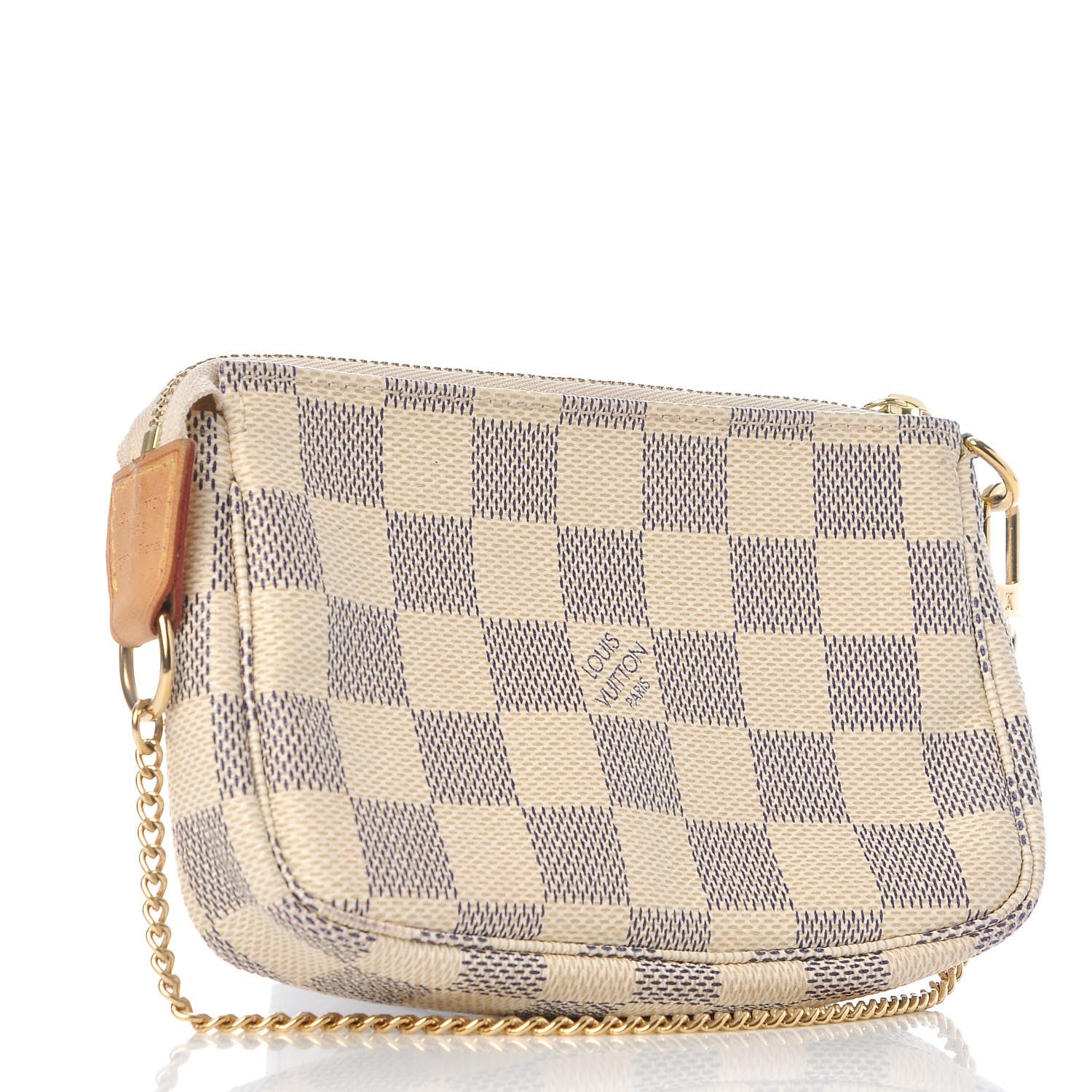 Louis Vuitton Damier Azur Mini Pochette Accessories 3 of 7