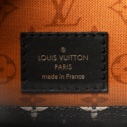 Louis Vuitton Monogram Giant Crafty Neverfull MM Creme Caramel 6 of 9