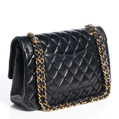 Chanel Lambskin Medium Double Flap Black 3 of 9