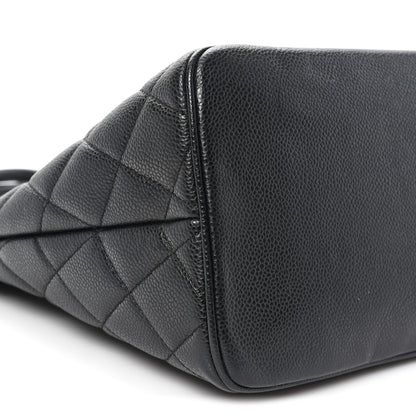 Chanel Caviar Quilted Medallion Tote Black 10 of 11