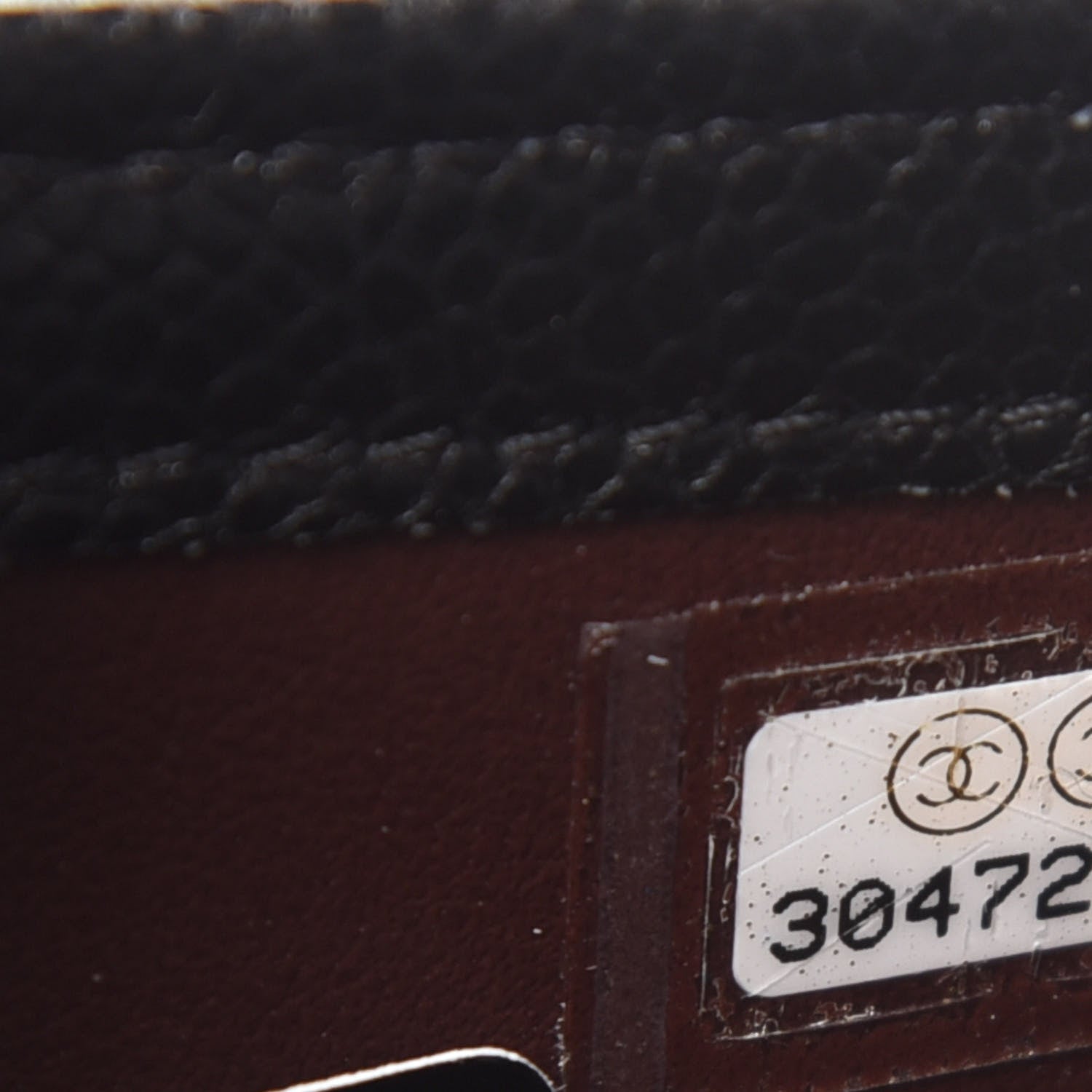 Chanel Caviar Quilted Classic Phone Holder Black 10 of 12