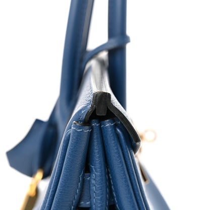 Hermes Taurillon Novillo Birkin 30 Deep Blue 12 of 12