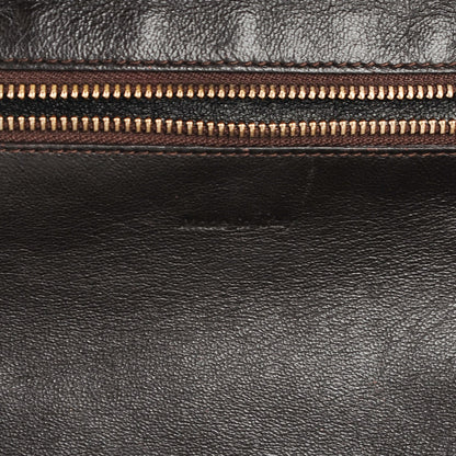 Celine Pebbled Calfskin Mini Luggage Dark Brown 6 of 10