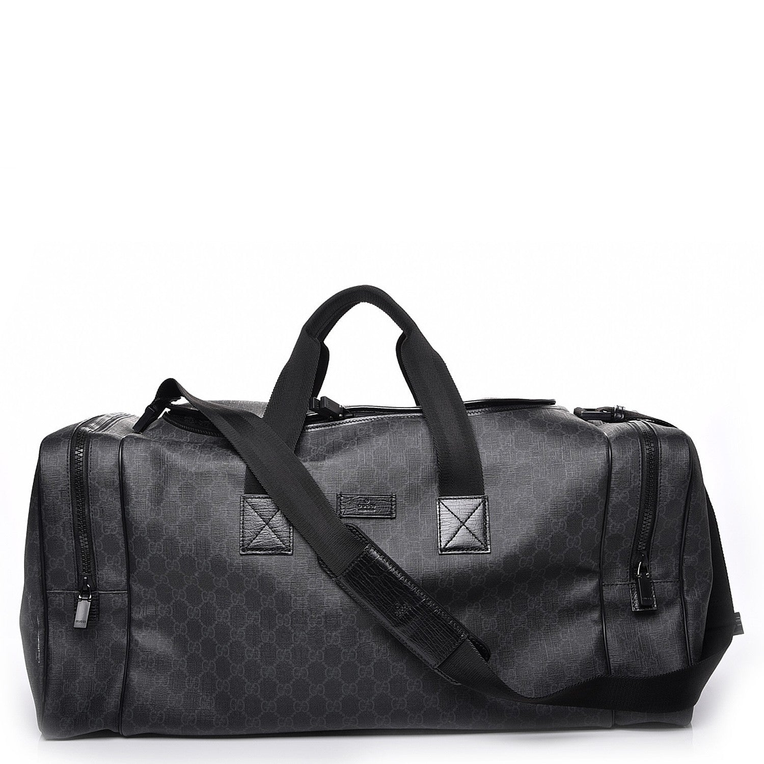 Gucci GG Plus Monogram Large Duffle Black 1 of 8