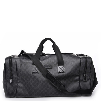 Gucci GG Plus Monogram Large Duffle Black 1 of 8