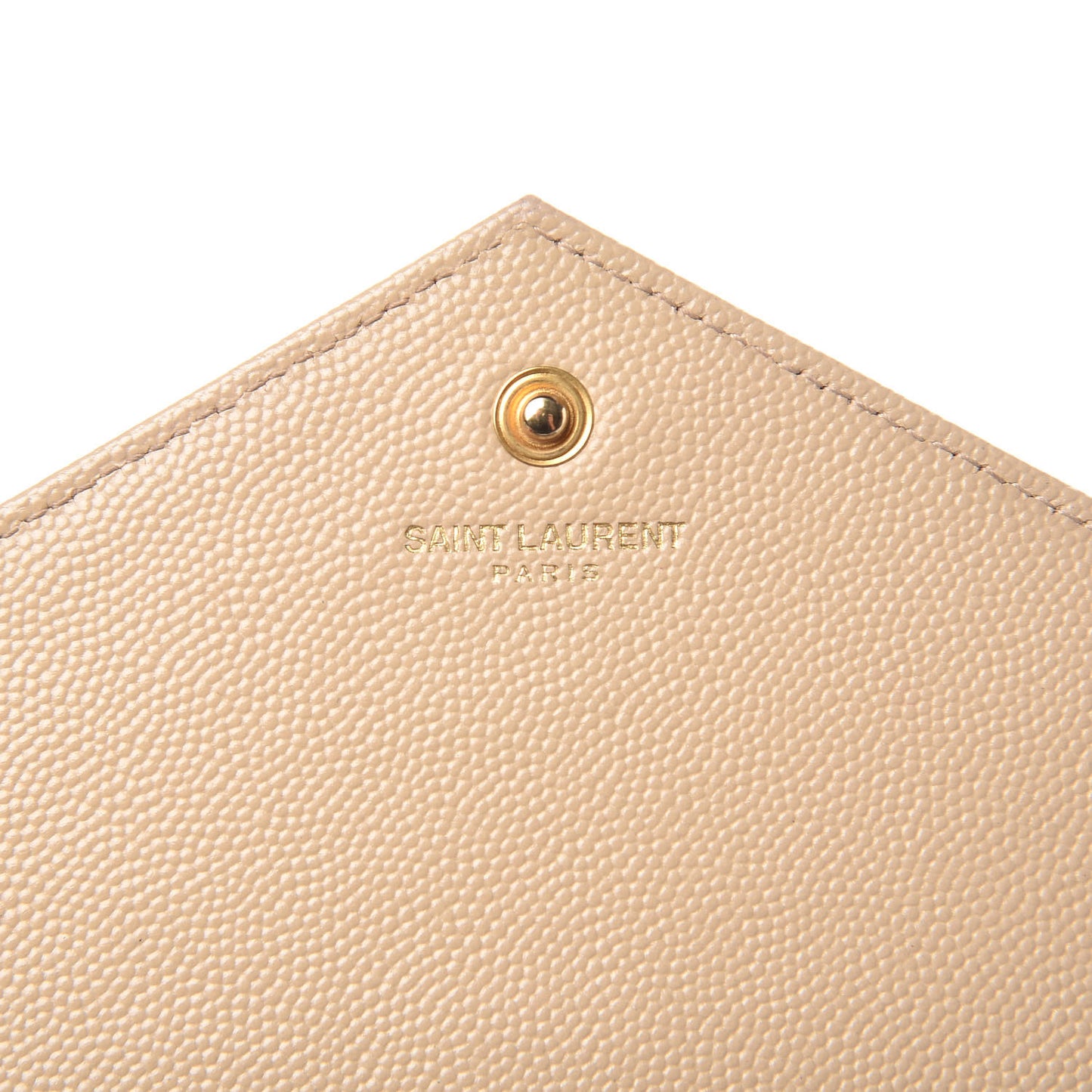 Grain De Poudre Matelasse Chevron Monogram Chain Wallet Nude Powder