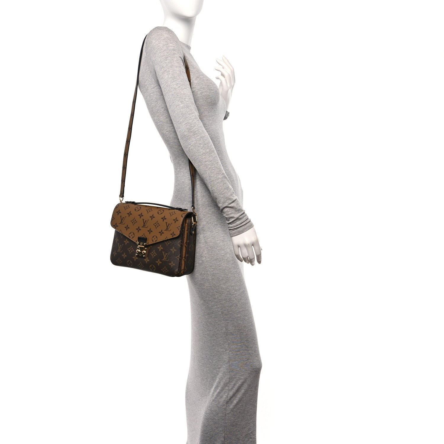 Louis Vuitton Reverse Monogram Pochette Metis 3 of 9