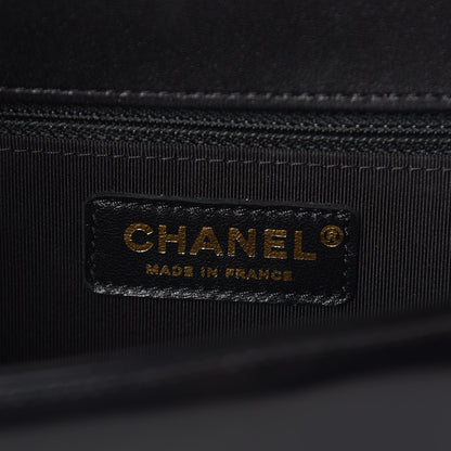 Chanel Patent Calfskin Quilted New Medium Boy Flap Black 8 of 11