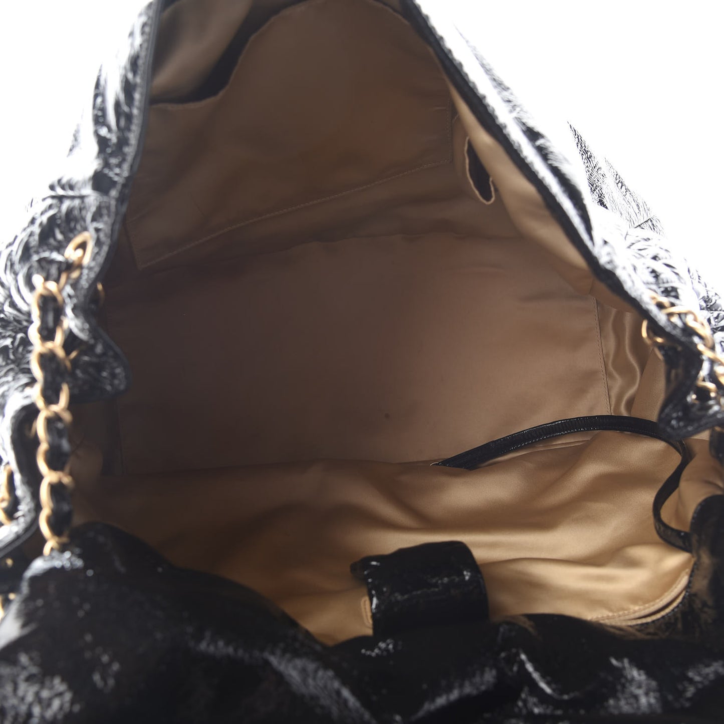 Vinyl XXL Rock and Chain Flap Black